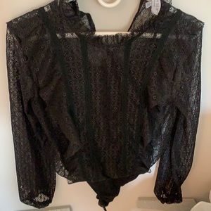 Hayden Los Angeles lace bodysuit